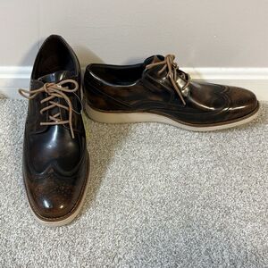 Rockport - Men's Total Motion Craft Wing Tip Walking Dress Shoes Size 12
